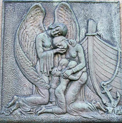 Minnisvarði um drukknaða Ólafsfirði