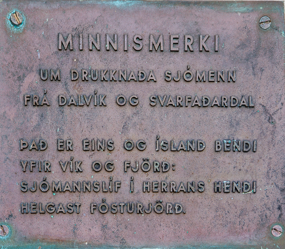 Um drukknaða
Dalvík