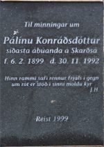 Pálína Konráðsdóttir
